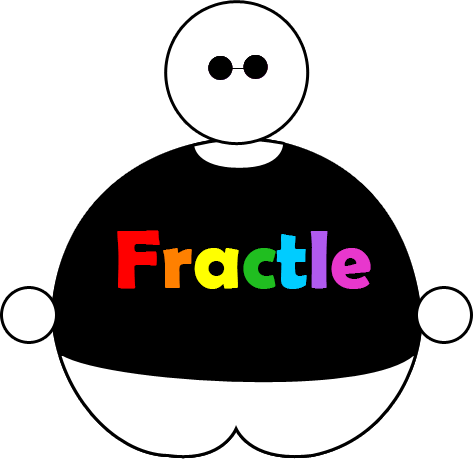 Fractle Logo containing Mandelbot